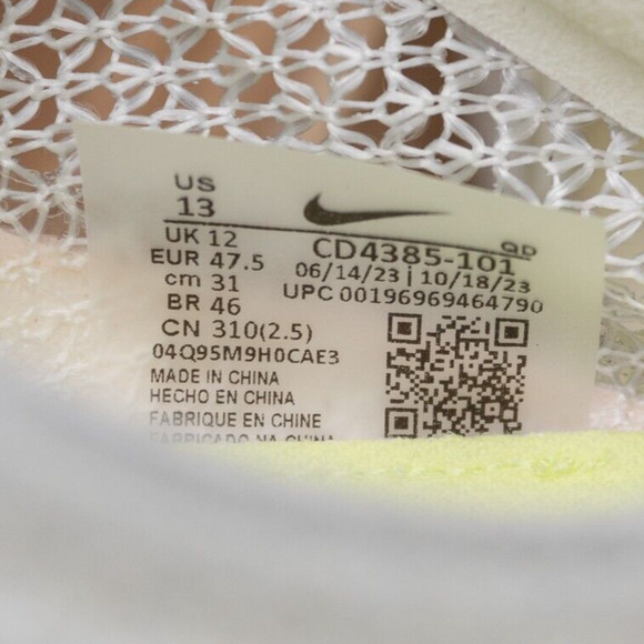 Nike Mens Air Zoom Victory Track & Field Distance Spikes Sail Sz 13 CD4385-101 - Picture 6 of 6